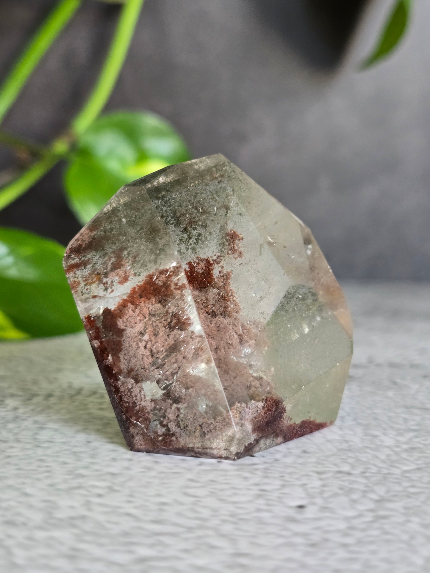 Lodolite "Garden Quartz" Free Form