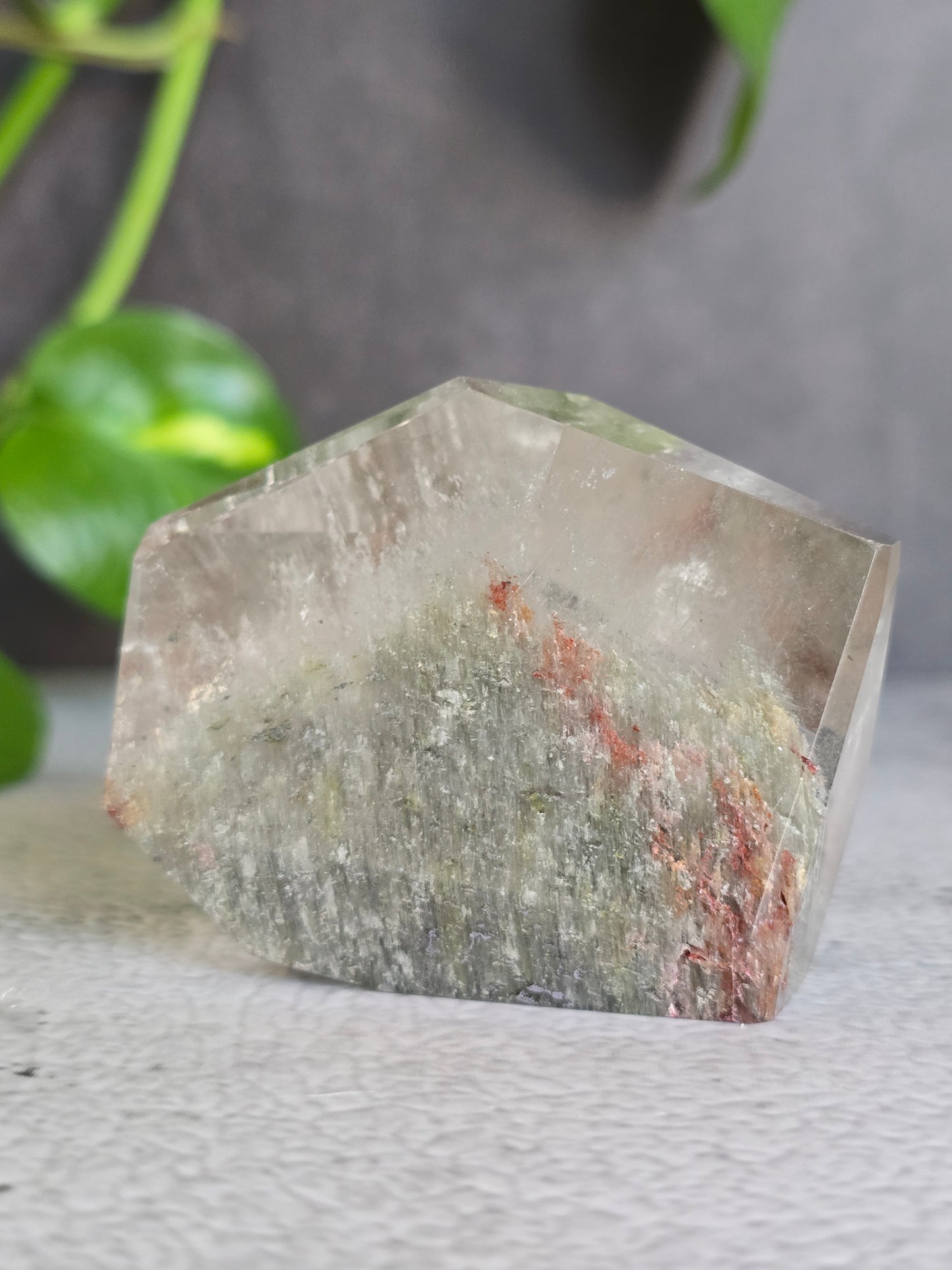 Lodolite "Garden Quartz" Free Form