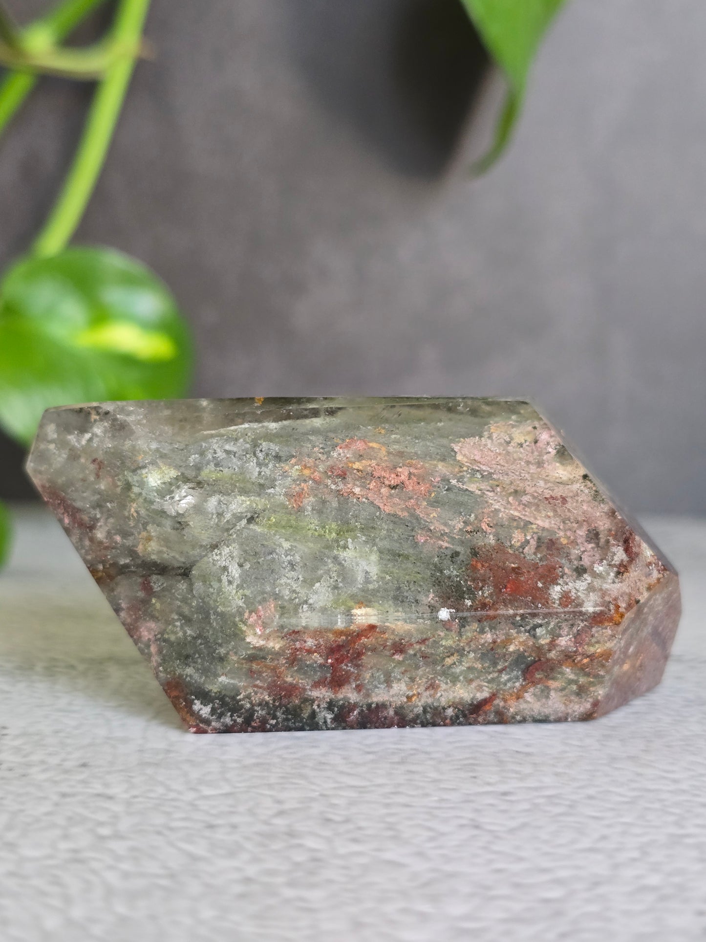 Lodolite "Garden Quartz" Free Form